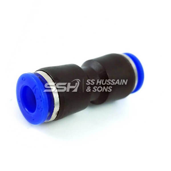 Pneumatic Push In Air Fittings Union Straight Ss Hussain Sons