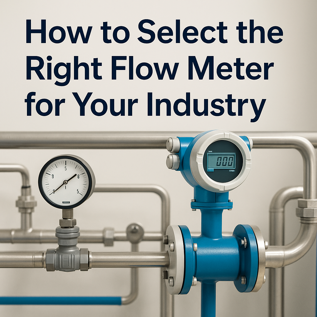 How to Select the Right Flow Meter for Your Industry