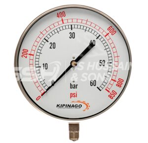 All S.S High Accuracy Pressure Gauge KPG-5252