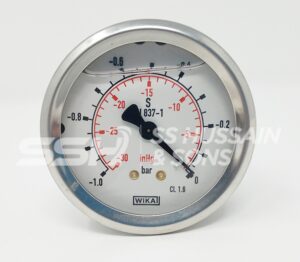 2.5 INCH Bottom CONNECTION General Purpose Pressure Gauge –WIKA