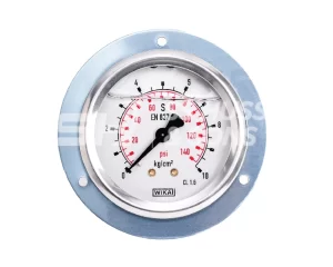ALL S.S 2.5 INCH BACK CONNECTION Pressure Gauge – WIKA
