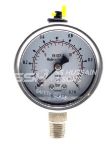 ALL S.S 2.5 INCH Bottom CONNECTION Pressure Gauge – WIKA